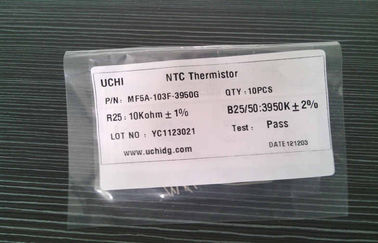Verbleites radialepoxidharz beschichtete Thermistor 10K NTC für messende Temperatur